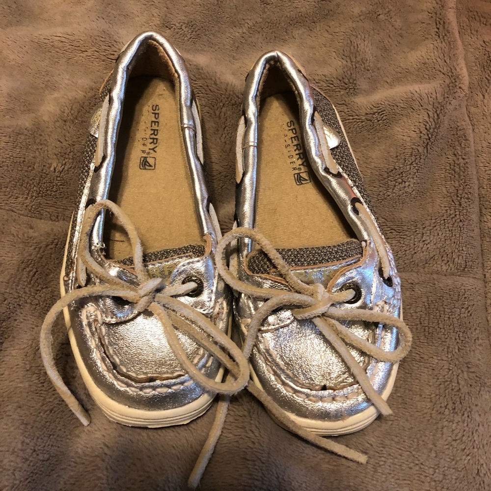 Sperry Topsider Angelfish Toddler Girls size 10